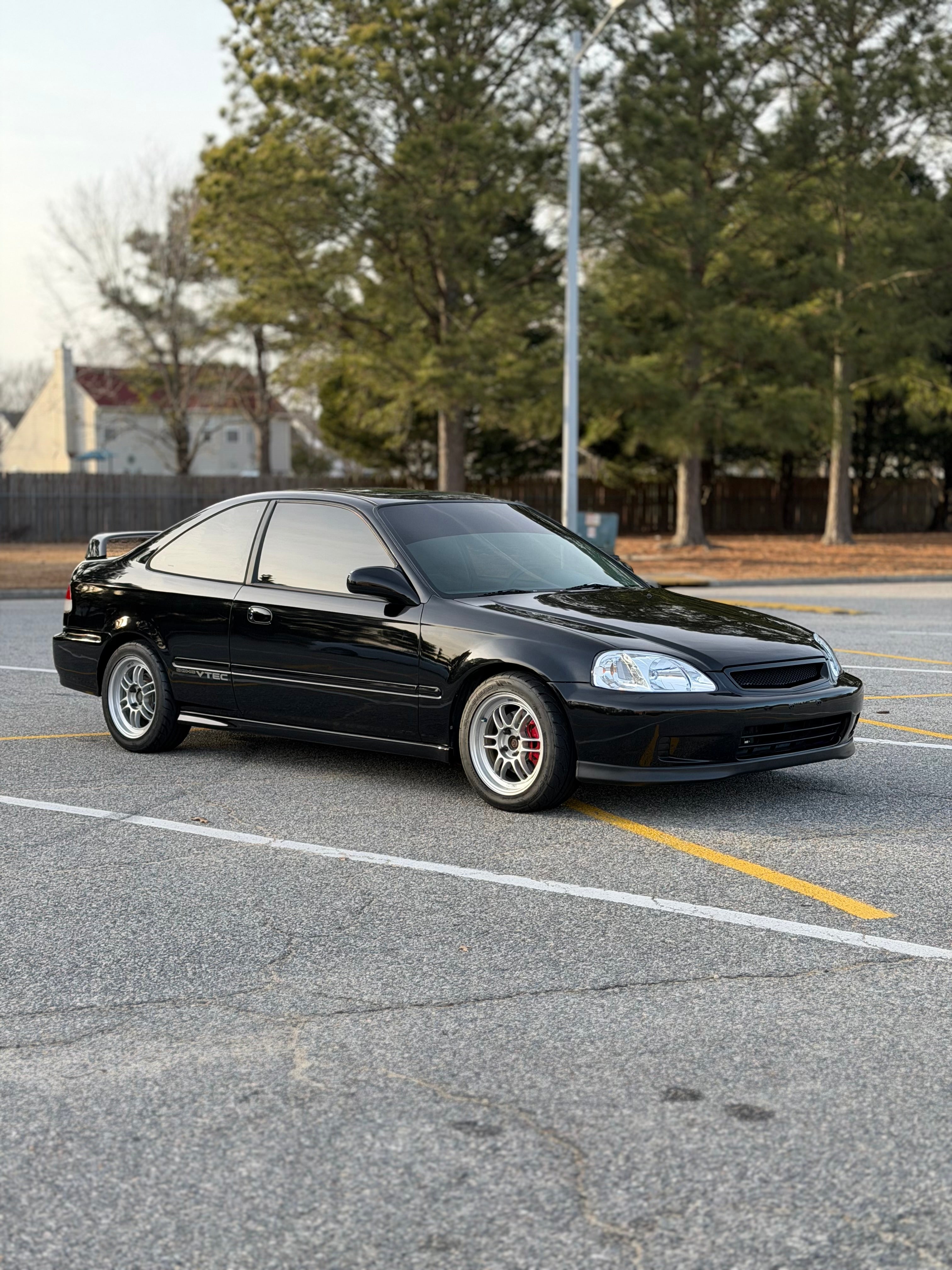 2000 Honda Civic Si Digital Art