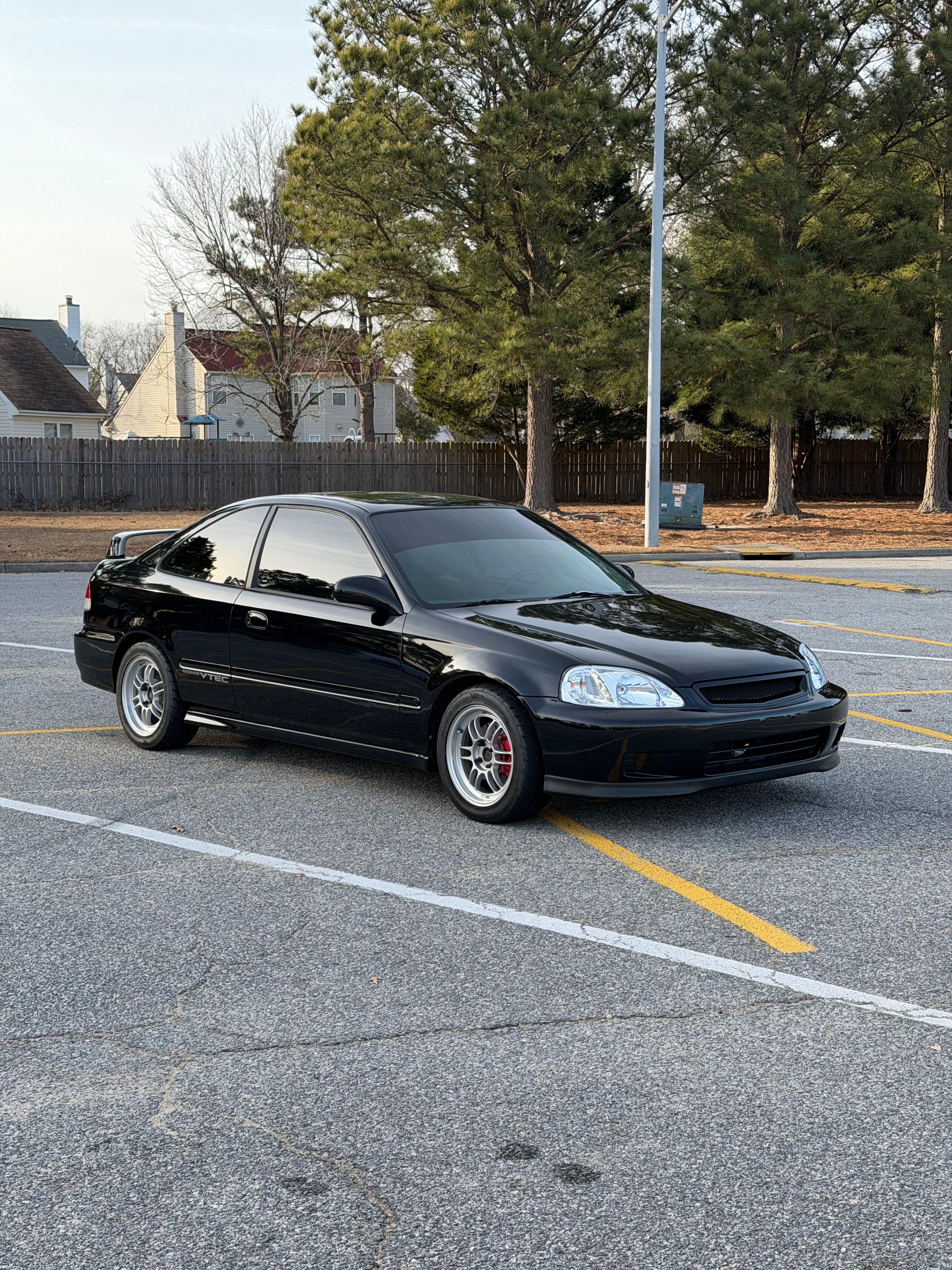 2000 Honda Civic Si Digital Art