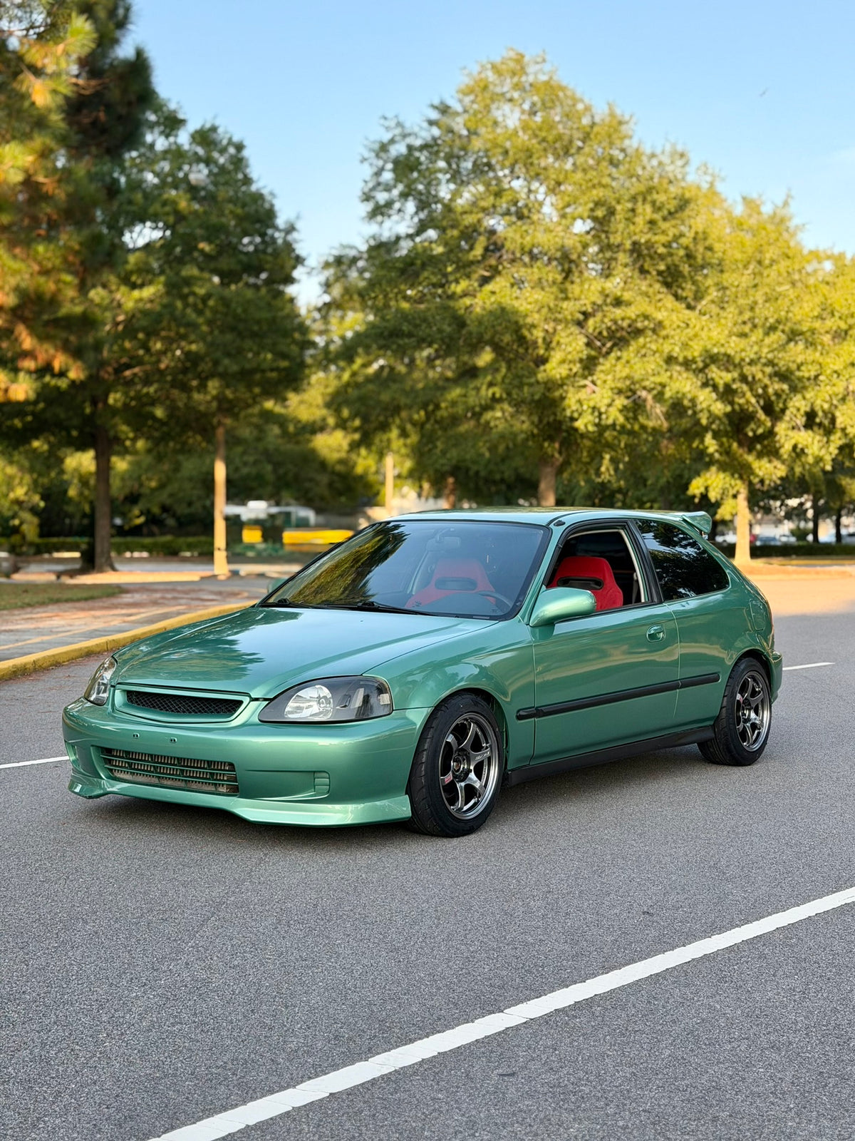 K24 Turbo Honda Civic EK Digital Art