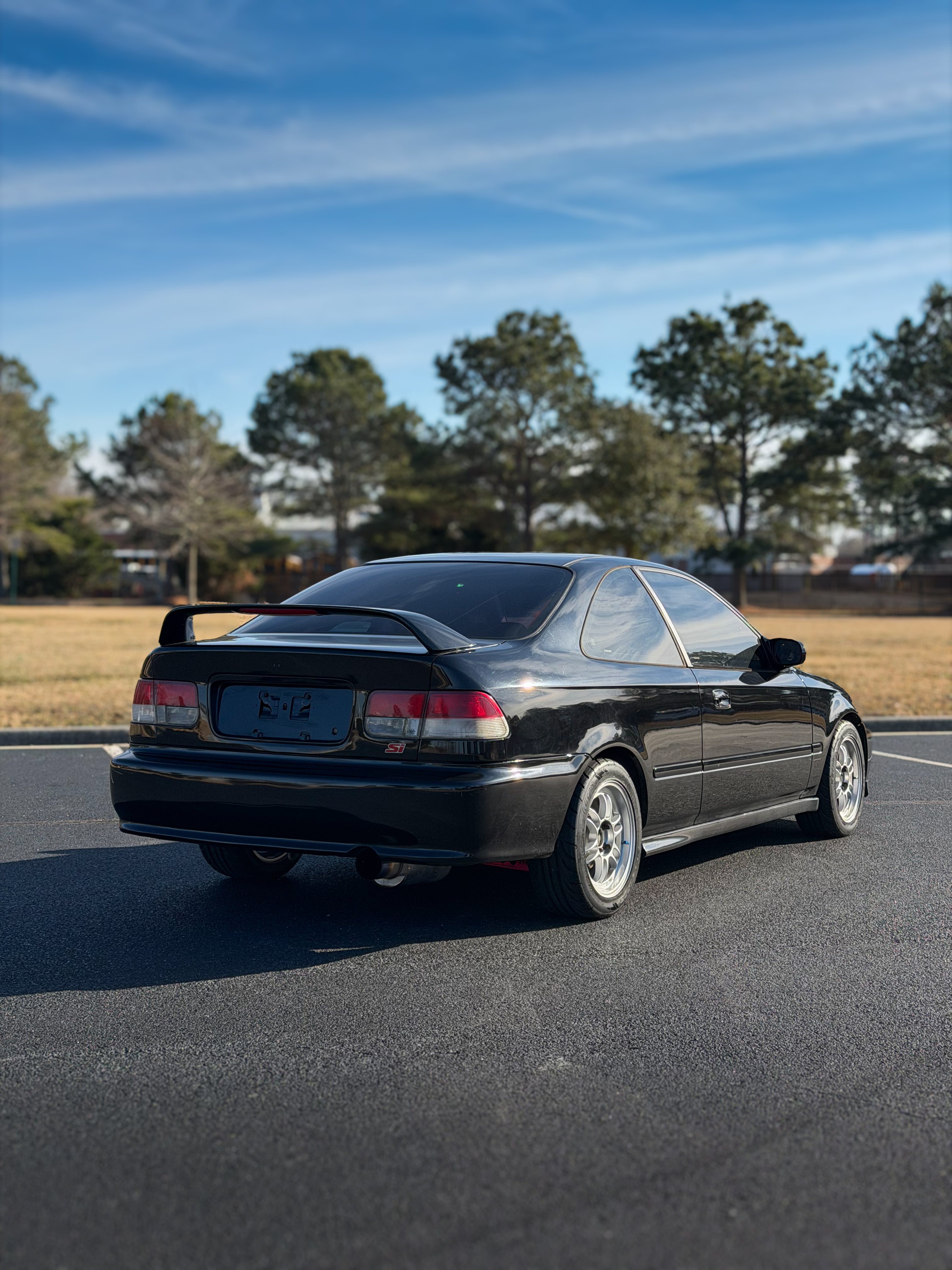 2000 Honda Civic Si Digital Art