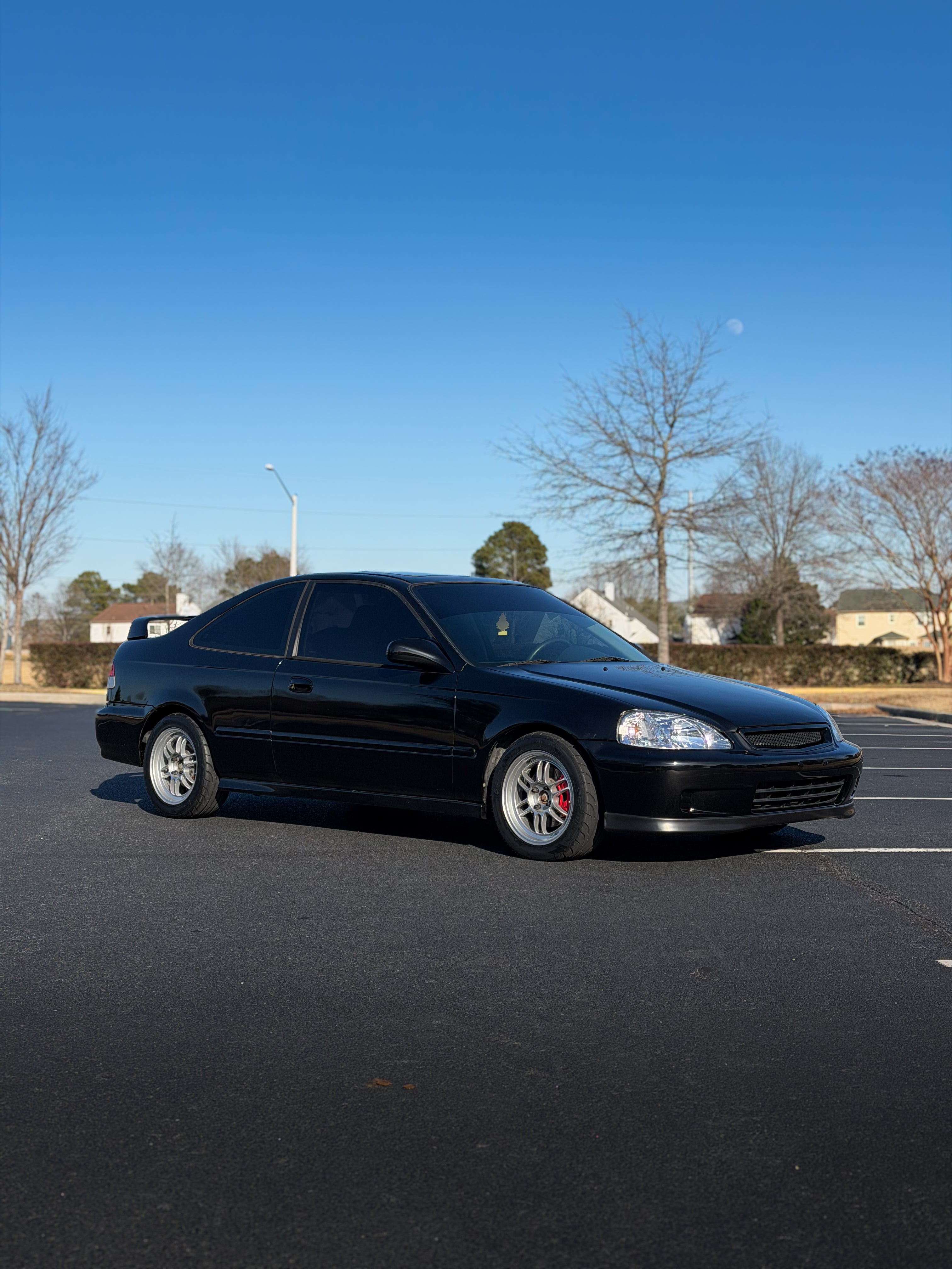 2000 Honda Civic Si Digital Art