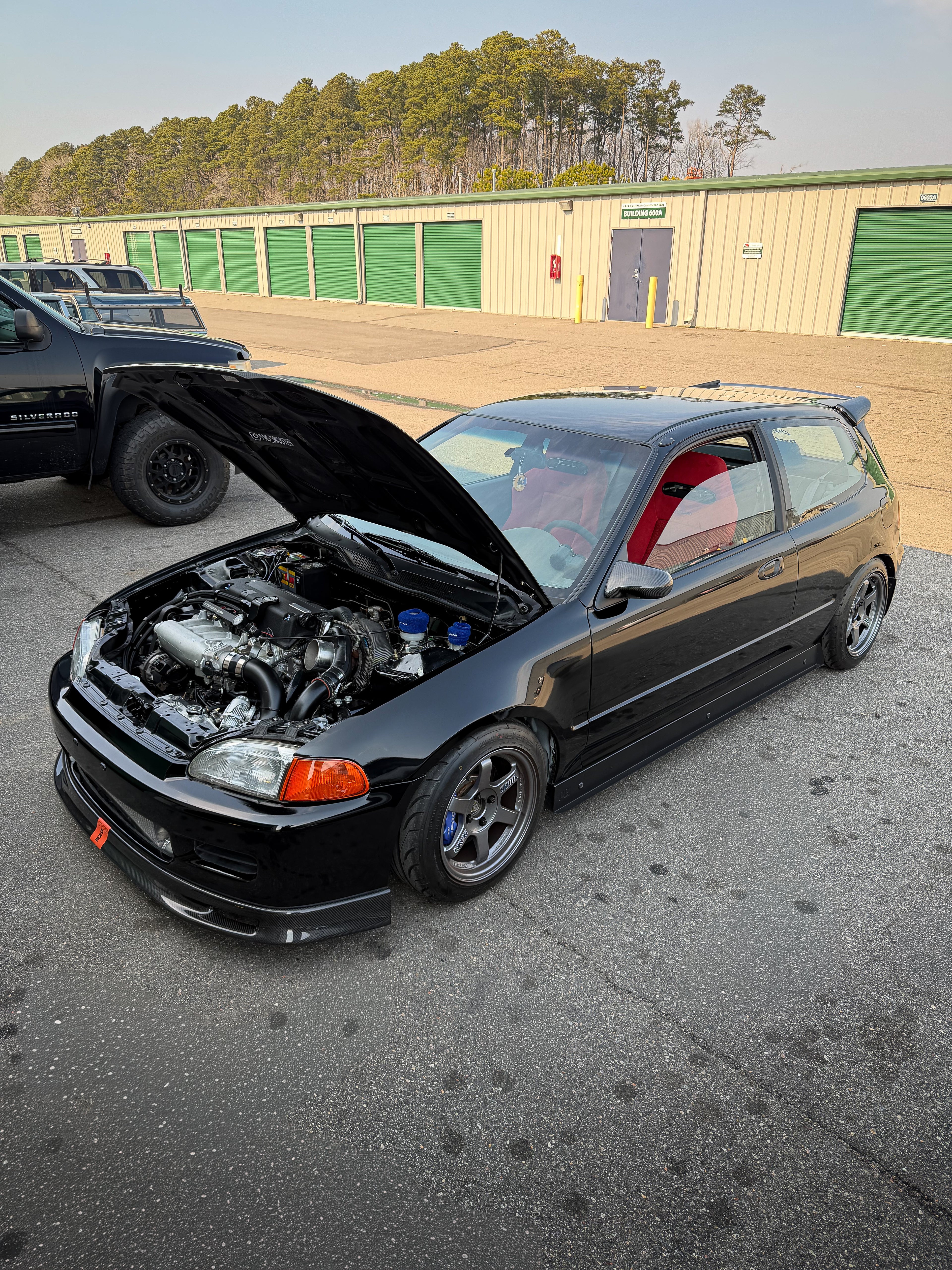 1992 Honda Civic K24 Turbo Digital Art