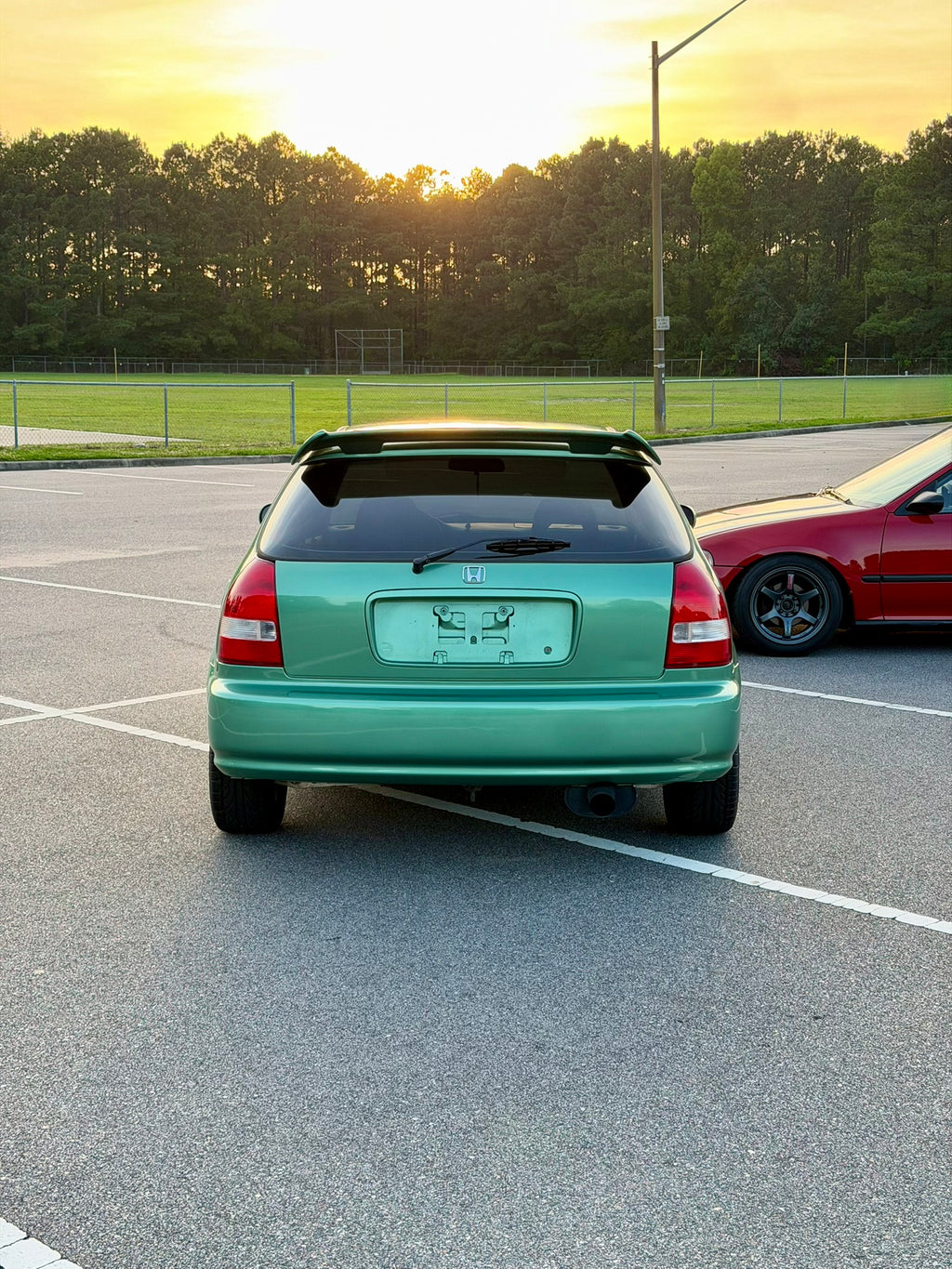 Honda Civic K24 Turbo Digital Art