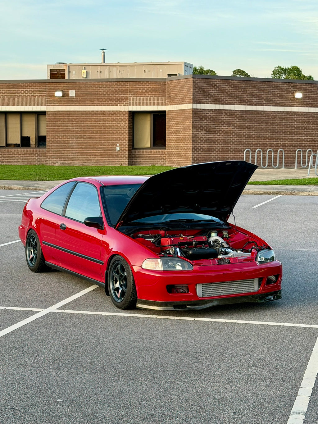 Honda Civic K24 Turbo Digital Art