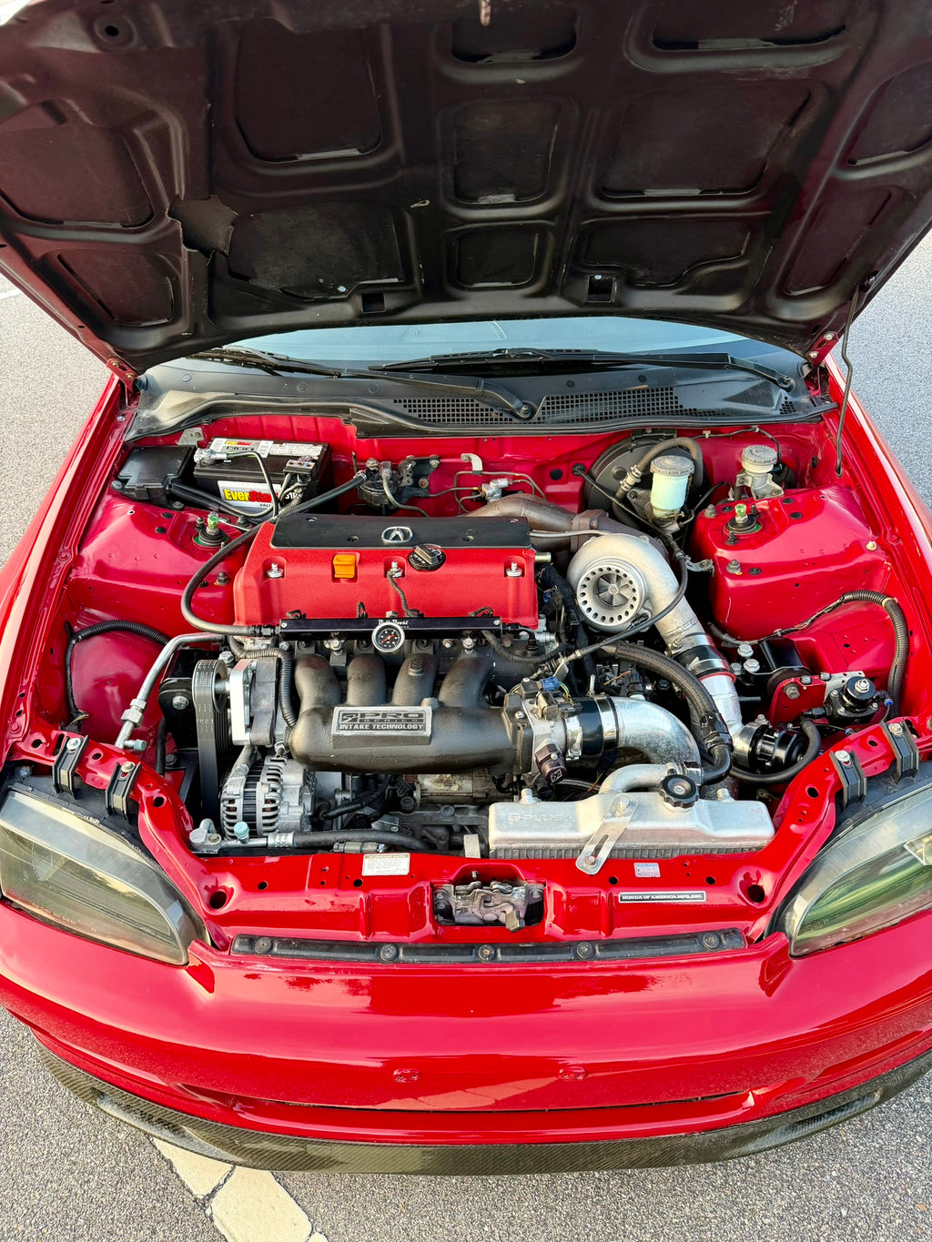 Honda Civic K24 Turbo Digital Art