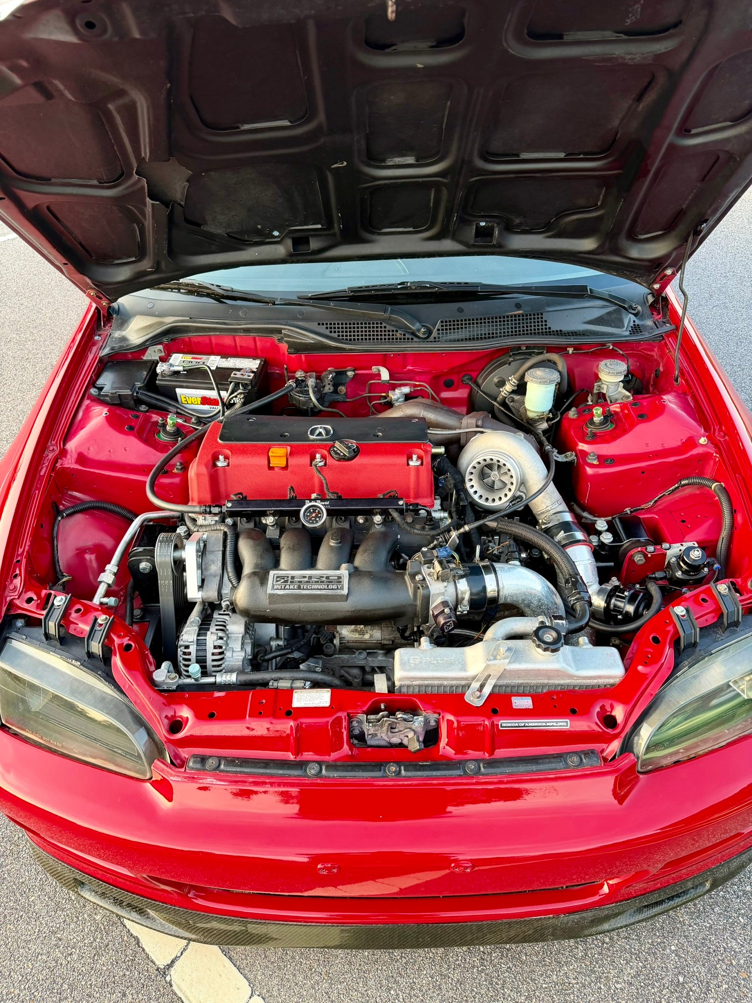 Honda Civic K24 Turbo Digital Art