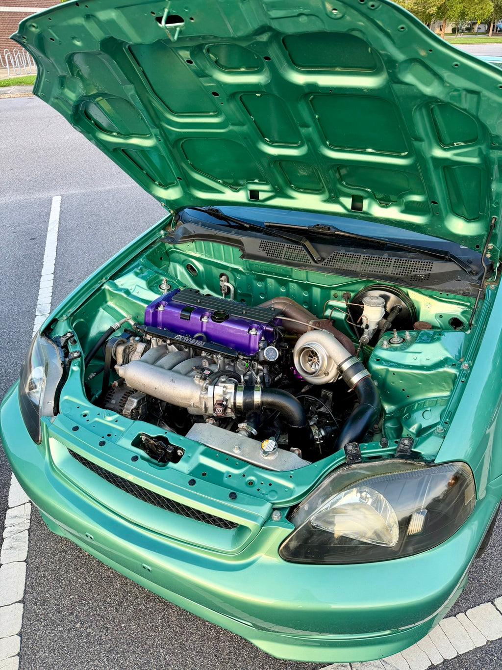 Honda Civic K24 Turbo Digital Art
