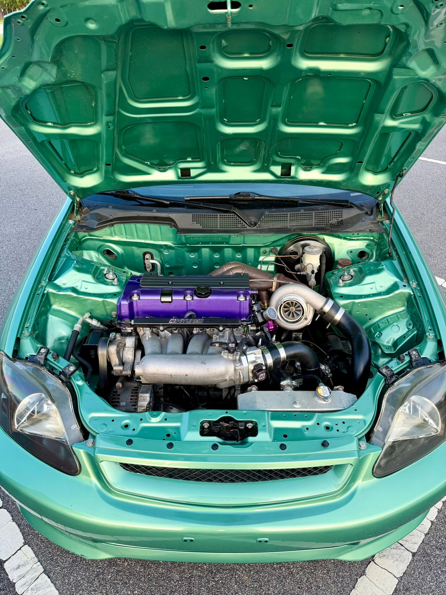 Honda Civic K24 Turbo Digital Art