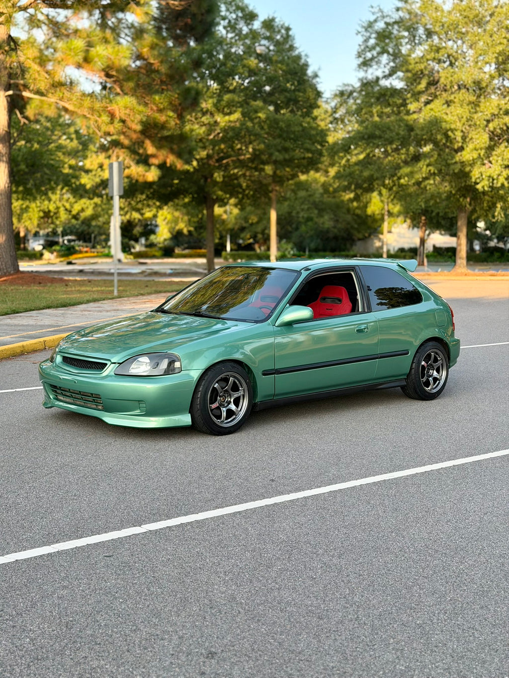 K24 Turbo Honda Civic EK Digital Art