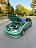 K24 Turbo Honda Civic EK Digital Art